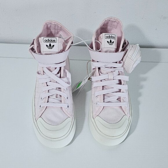 Adidas Nizza Bonega Mid /Almost Pink/ Women Sneakers Size 6.5 - HQ9842 - Picture 2 of 7